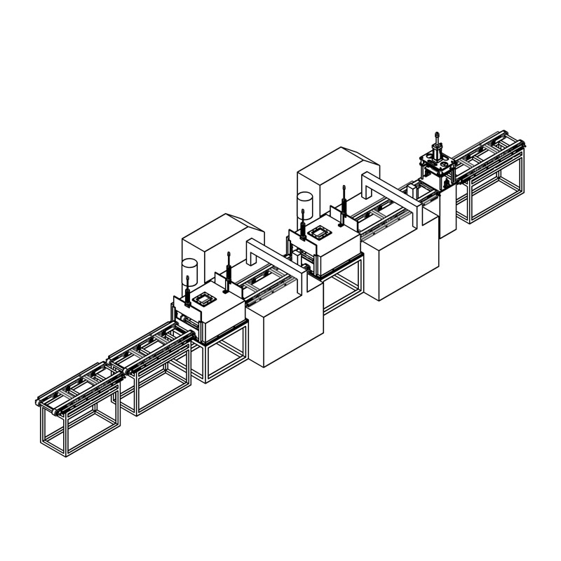 Automatic glue filling line (customized）YX-GJX01